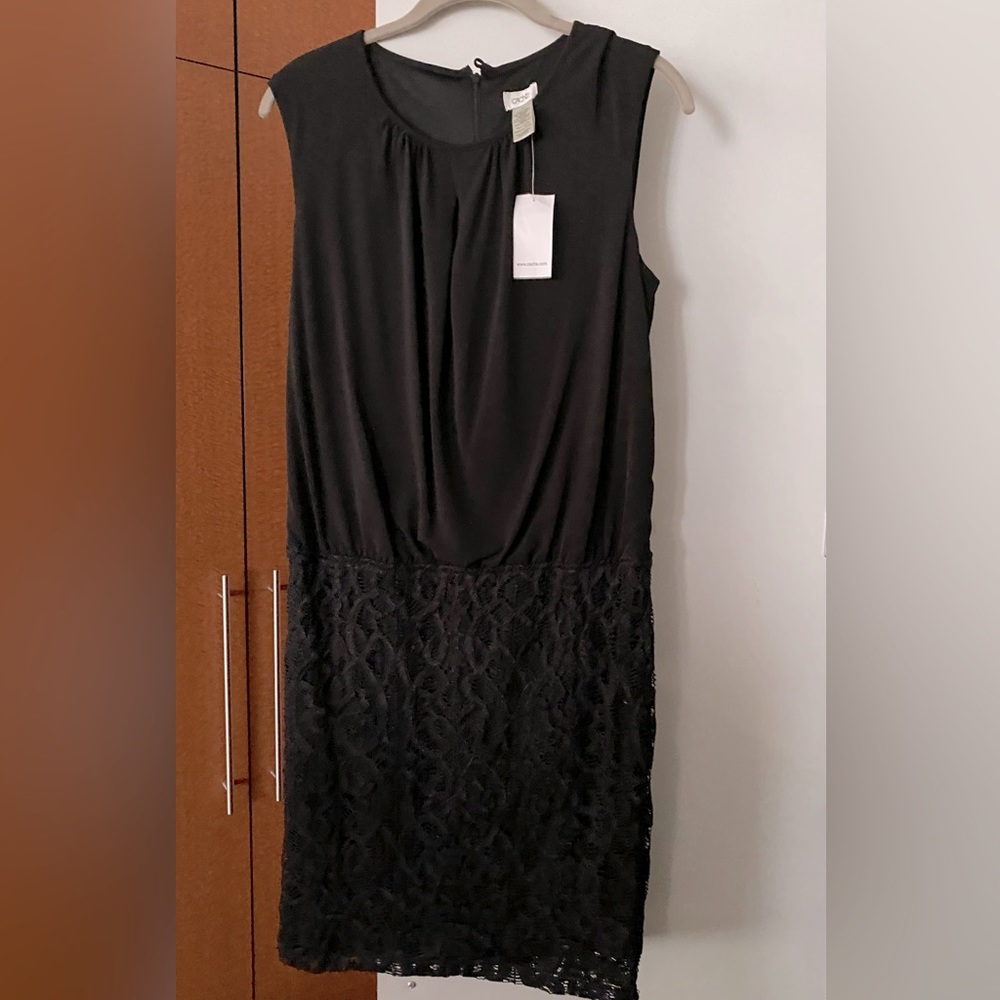 CACHE Womens black dress size 10 brand new with tags